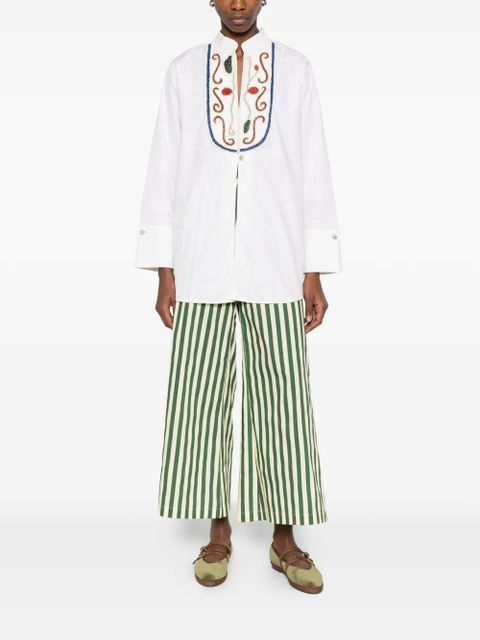 ALEMAIS Velora embroidered blouse - Neutrals - zdjęcie produktu nr 2