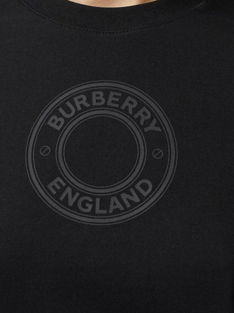 Burberry logo-print short-sleeve T-shirt - Black