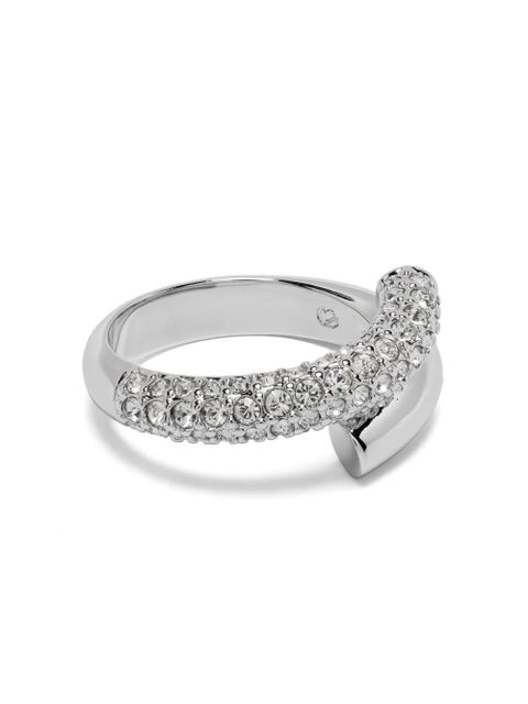 Swarovski Dextera crystal embellished ring - Silver - zdjęcie produktu nr 1