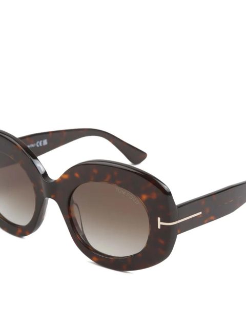 TOM FORD round-frame sunglasses - Brown