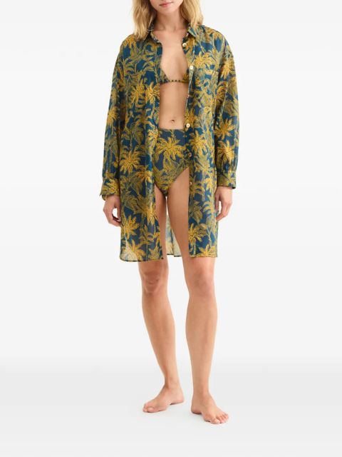 ERES Exotisme floral shirt - Blue - zdjęcie produktu nr 2