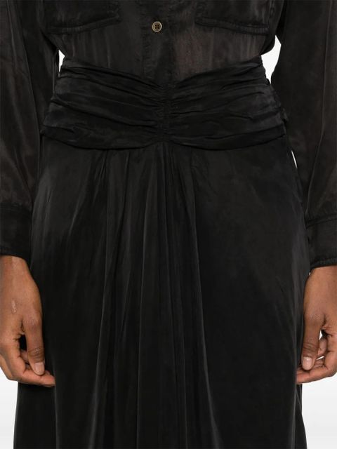 MARANT ÉTOILE Zoan midi skirt - Black