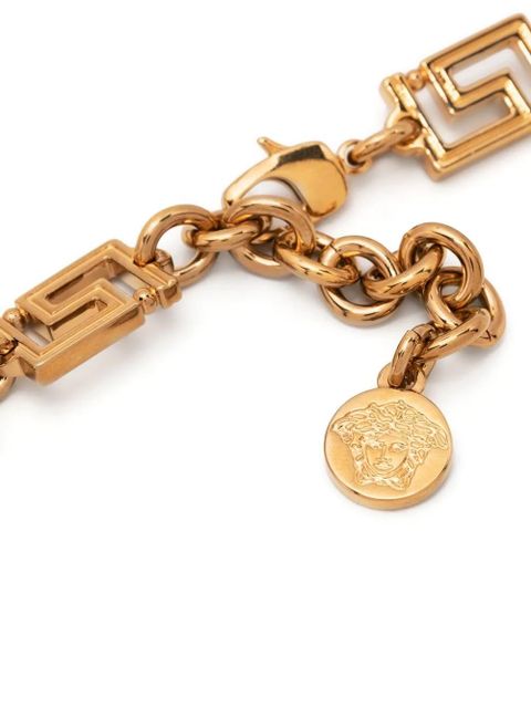 Versace Greca chain necklace - Gold