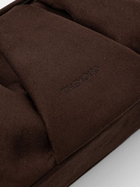 Themoire torebka zamszowa kolor brązowy TMFW25AFSUE109