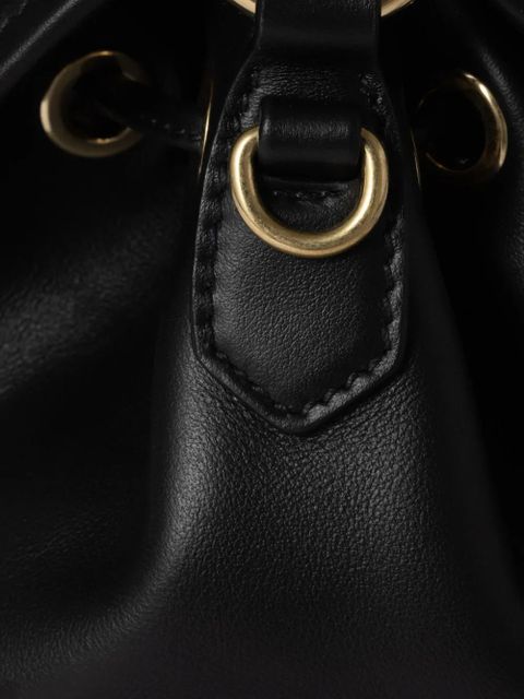 Miu Miu leather backpack - Black
