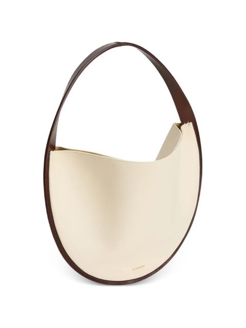 Jil Sander Pivot leather shoulder bag - Neutrals - zdjęcie produktu nr 2