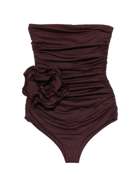 Magda Butrym ruffled swimsuit - Red - zdjęcie produktu nr 1