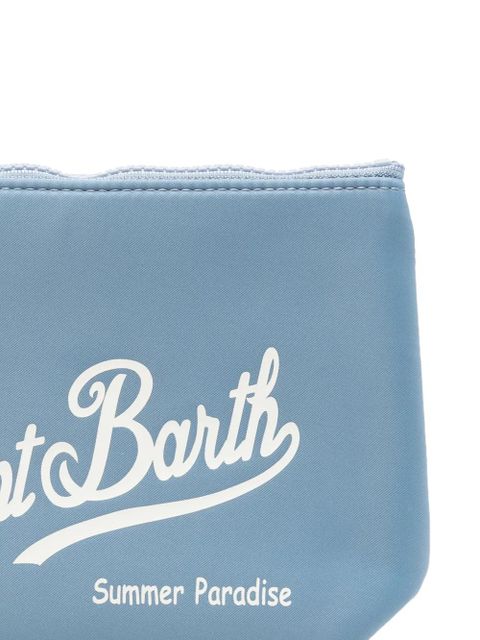 MC2 Saint Barth Aline zip clutch bag - Blue