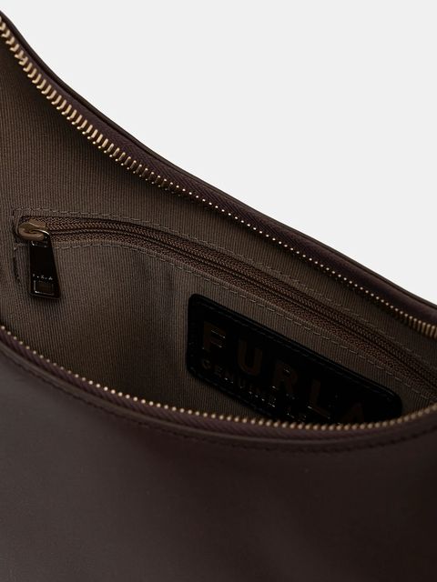 Furla torebka skórzana kolor brązowy WB00782.AX0733.4284S