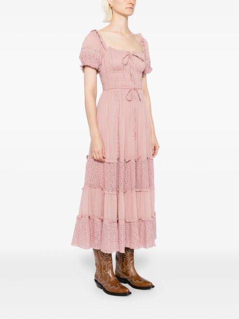 Free People falling-sun dress - Pink