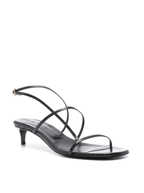 KHAITE 35mm Loop sandals - Black - zdjęcie produktu nr 2