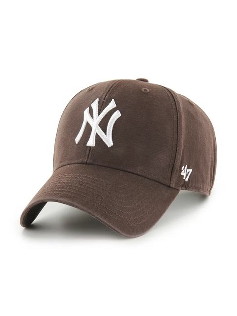 47 brand czapka z daszkiem bawełniana MLB New York Yankees - zdjęcie produktu nr 2
