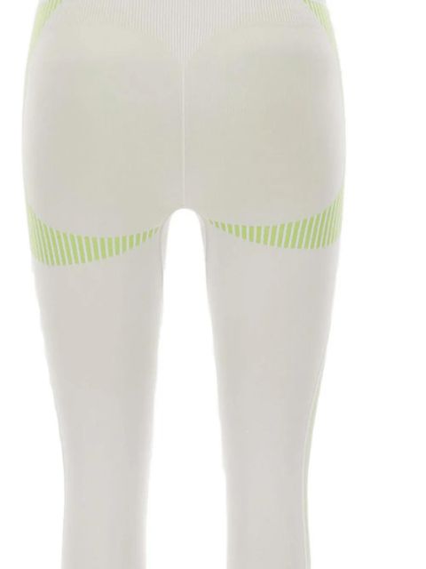 Casablanca logo-patch leggings - Neutrals