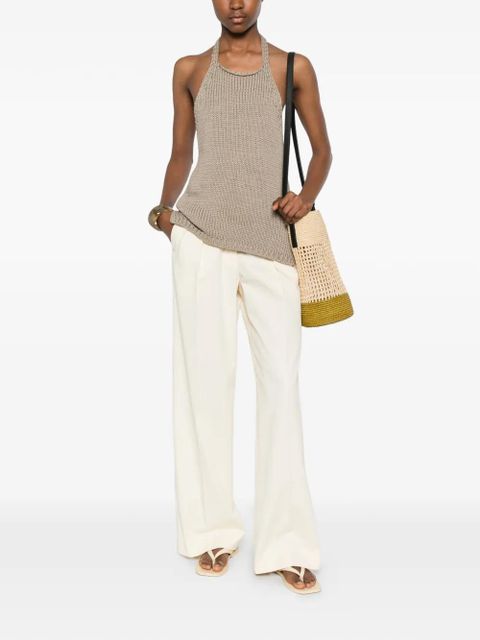 Moncler pocket pleated trousers - Neutrals - zdjęcie produktu nr 2