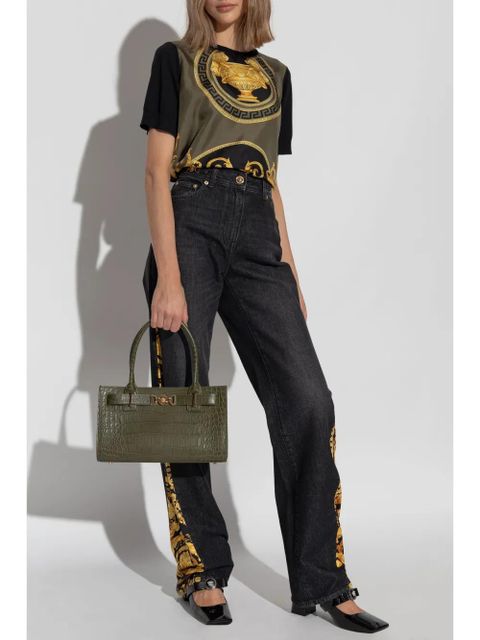 Versace Barocco boyfriend jeans - Black - zdjęcie produktu nr 2