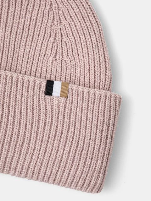 BOSS czapka z domieszką wełny Laura_hat