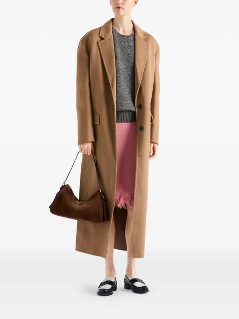 Prada medium Aimée shoulder bag - Brown - zdjęcie produktu nr 2