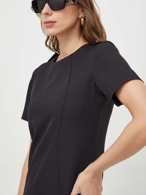 Silvian Heach sukienka kolor czarny mini prosta