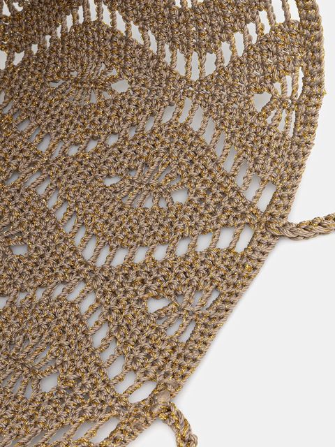 Answear.LAB kosz plażowy kolor brązowy