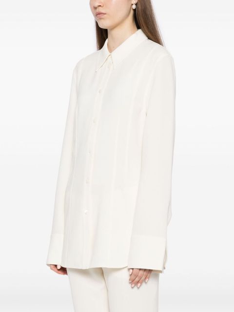 TOTEME classic collar shirt - Neutrals