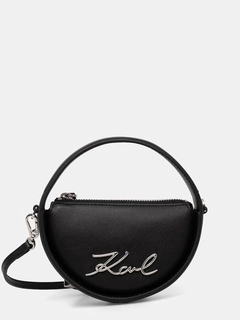 Karl Lagerfeld torebka crossbody damska skórzana K/SIGNATURE - zdjęcie produktu nr 2
