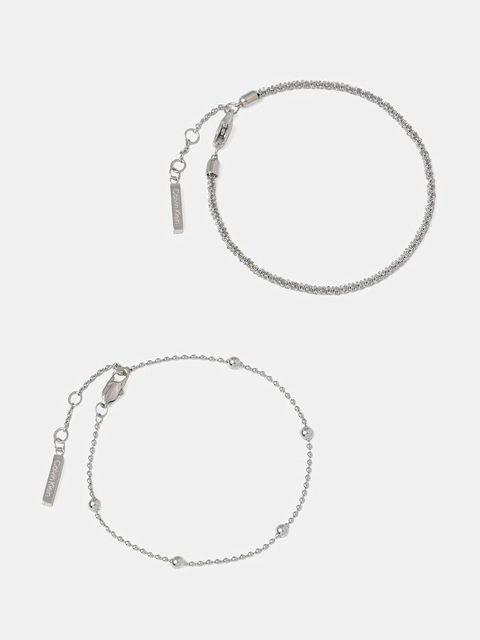 Calvin Klein bransoletka damska ze stali szlachetnej 2-pack - zdjęcie produktu nr 2