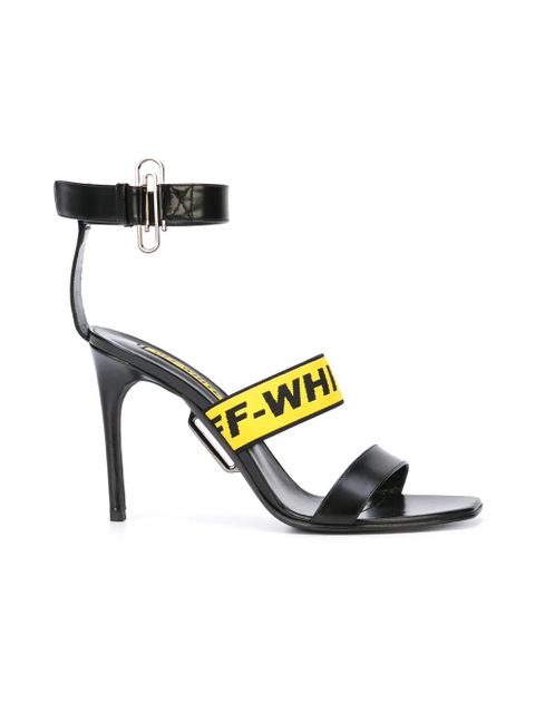 Off-White scarf knot sandals - Black