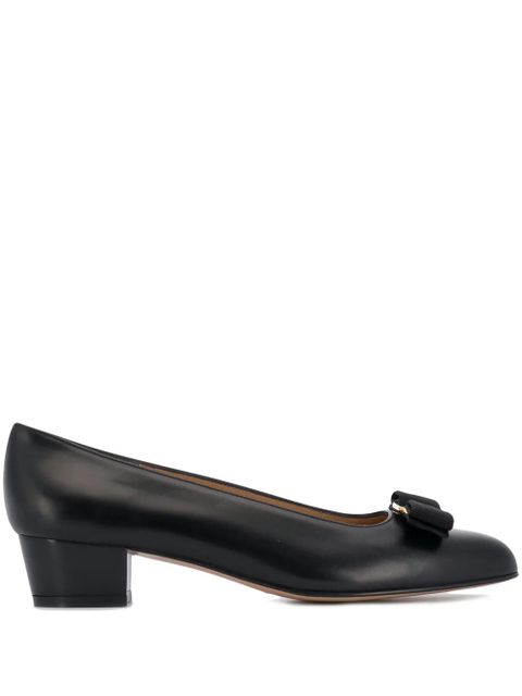 Ferragamo Vara bow pumps - Black - zdjęcie produktu nr 1