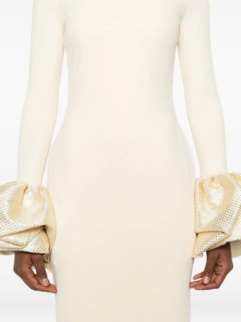 Solace London long-sleeve maxi dress - Neutrals - zdjęcie produktu nr 2