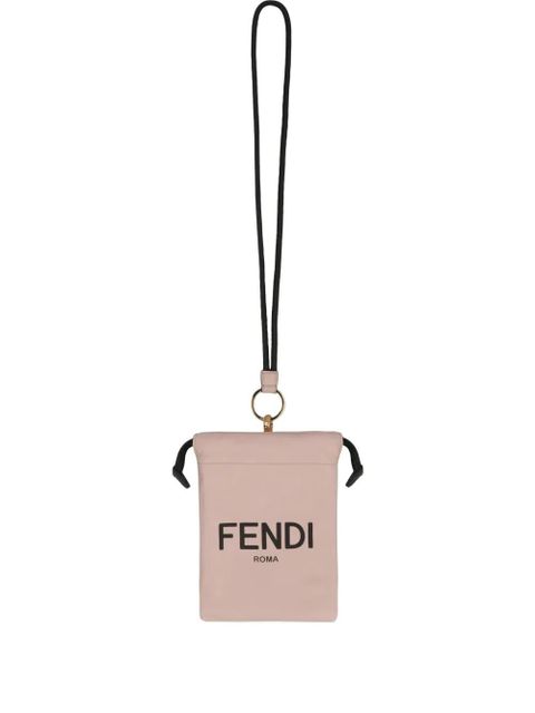 FENDI leather clutch bag - Pink - zdjęcie produktu nr 1