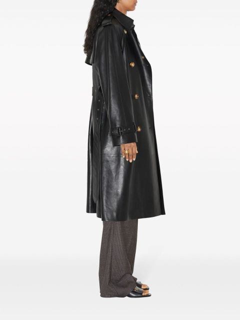 Burberry double-breasted belted trench-coat - Black
