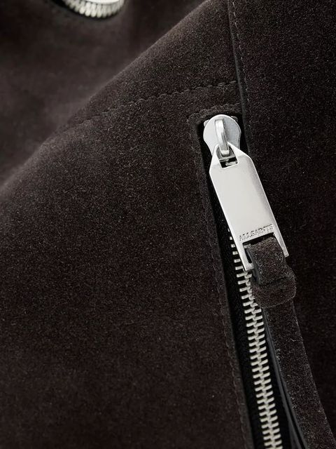 AllSaints torebka zamszowa ALBA