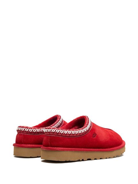UGG Tasman "Samba Red" slippers