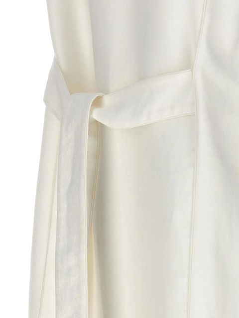 Max Mara Aureo maxi waistcoat - White