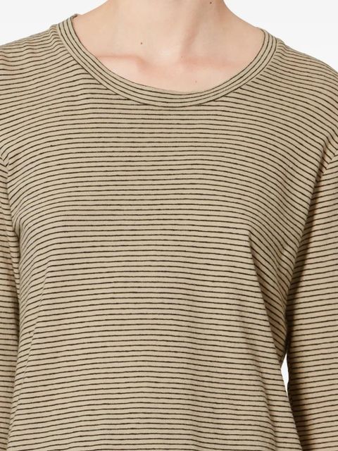 MARANT ÉTOILE Kaaron striped T-shirt - Neutrals