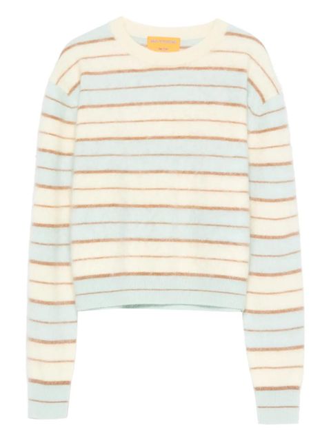 Guest In Residence Grizzly striped sweater - Blue - zdjęcie produktu nr 1