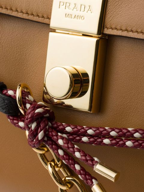 Prada large Soft Sound shoulder bag - Brown