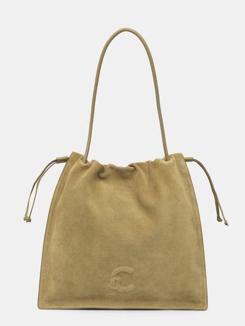 Coccinelle torebka shopper damska zamszowa COCCINELLEDULSE SUEDE - zdjęcie produktu nr 1