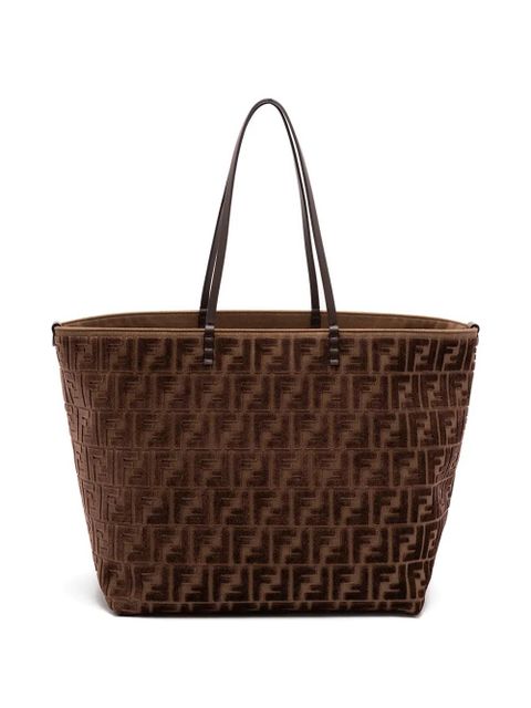 FENDI logo pattern tote bag - Brown - zdjęcie produktu nr 2