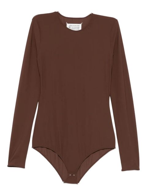 Maison Margiela long-sleeve bodysuit - Brown