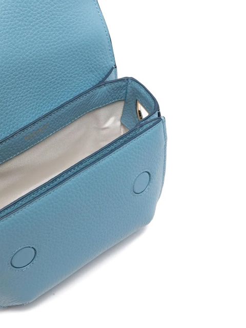 Aspinal Of London Ella leather crossbody bag - Blue