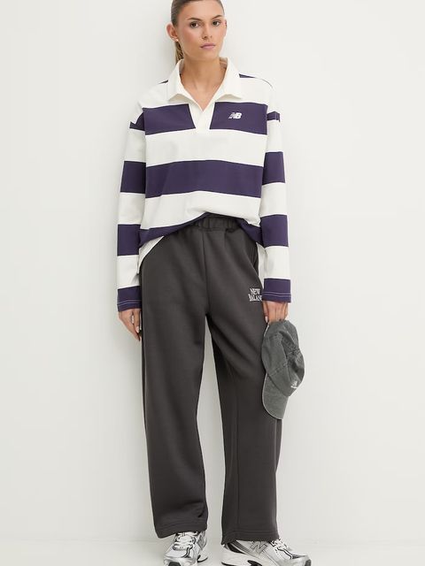 New Balance longsleeve damski bawełniany Rugby - zdjęcie produktu nr 1