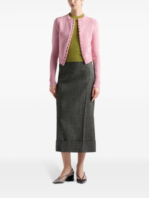 Prada cashmere cardigan - Pink