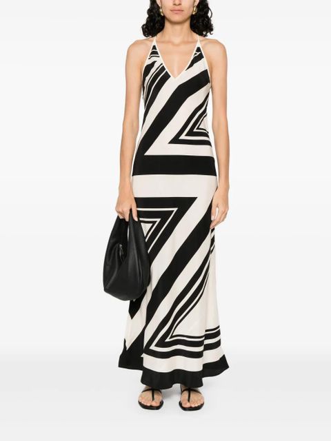 SIR. silk dress - Black - zdjęcie produktu nr 2