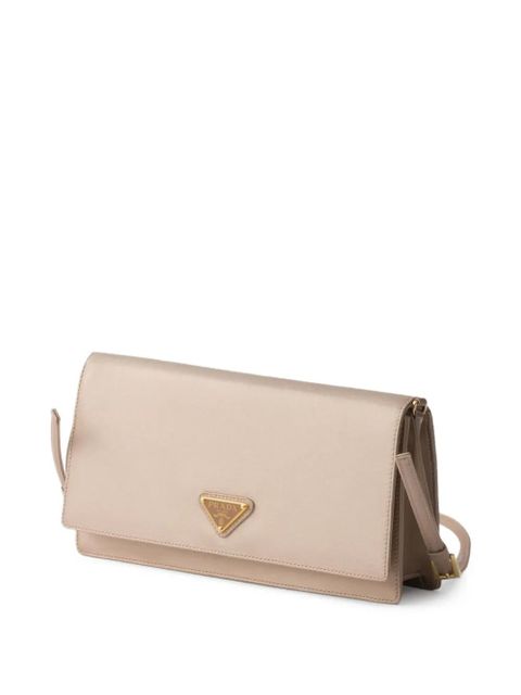 Prada leather mini bag - Neutrals