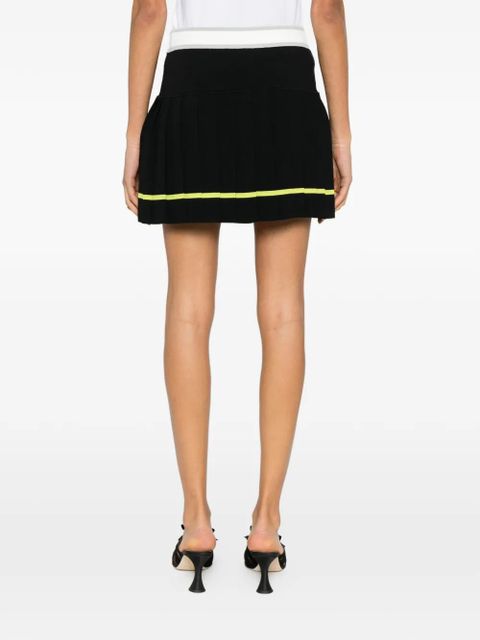 Casablanca pleated short skirt - Black