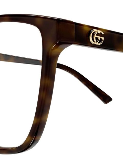 Gucci Eyewear cat-eye glasses - Brown