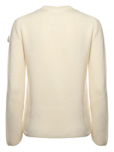Moncler x Jil Sander logo-patch sweater - Neutrals - zdjęcie produktu nr 2
