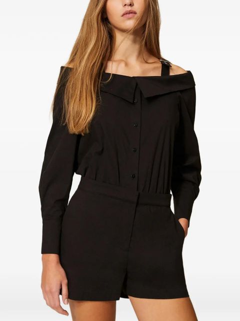 TWINSET buckle-straps playsuit - Black - zdjęcie produktu nr 2