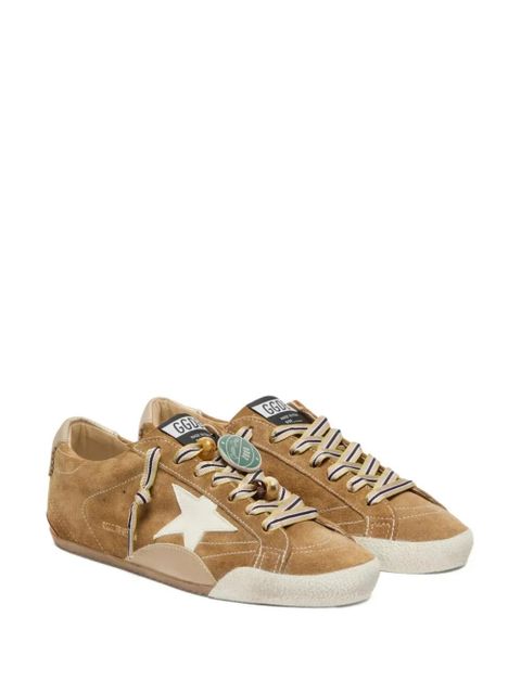 Golden Goose True-Star suede leather sneakers - Brown